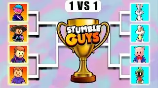 MR. BEASTS vs LOONEY TUNES Skins Tournament in Stumble Guys🔥