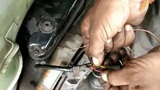 How to check and replace starting quail and CDI Bajaj bravo scooter