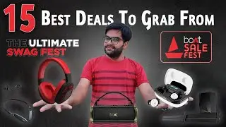 Exclusive Deals to Grab From boAt Sale 🤩🤩 Lowest Price on TWS / Headphones / Soundbar and more..