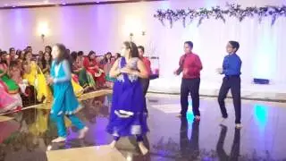 Reetik & Nidhi Engagement party flash mob part 2