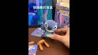 A group of mischievous Stitch blind boxes Stitch is playing a very new thing