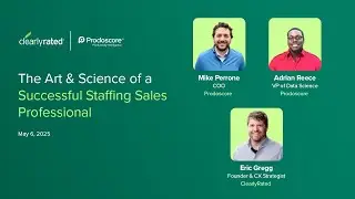 Webinar: The Art and Science of a Successful Staffing Sales Professional: Excerpt #2