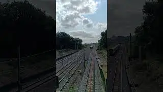Great Northern Railway 387102 & 387121 passing London Loop Barnet 26/8/24