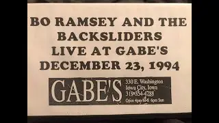 Bo Ramsey And The BackSliders Live 1994 at Gabe's Oasis Iowa City Rock Blues Country Folk