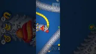 worm zone#gaming #wormszonemagic #wormszonepro #wormszoneking #wormszoneioslithersnakegame . #games