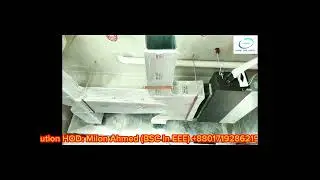 LG Multi V 5 Duct type indoor unit installation View. (VRF system) HVAC