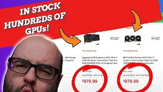 I saw The World's Biggest Nvidia RTX 3000 GPU Stock Drop Today