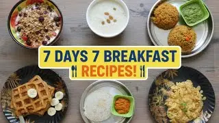 7days 7Variety of Breakfast recipes செய்யலாமா⁉️Easy Breakfast recipes in tamil|Breakfast ideas
