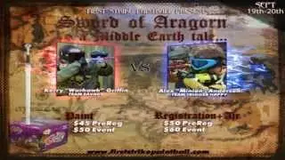Sword of Aragorn Scenario game at First Strike Paintball