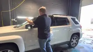 How to double cut a roll down window: Tint Academy Canada, Learn how to tint