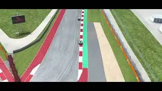 A cinematic lap around the Austin Texas circuit with McLaren GT3 Car #motorsport #mclaren #f1 