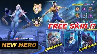 MLBB Upcoming NEW HERO | Bruno Neymar Jr New Skin | Ruby Angela Aspirant Skin | Exorcist Phase 2