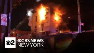 Firefighters battle two large, separate fires at Bronx home, deli
