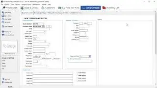Assigning a Custom Stock Number