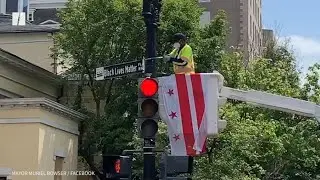 D.C. Renames Street Black Lives Matter Plaza