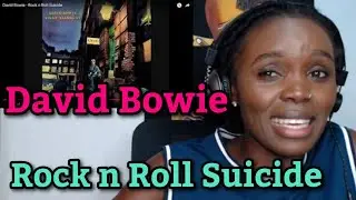 African Girl First Time Hearing David Bowie - Rock n Roll Suicide