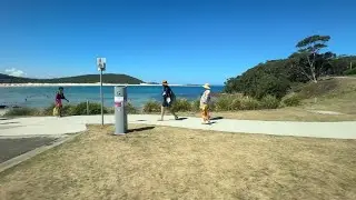 #PortStephens Free shuttle #Yutong D7 bus from #ShoalBay to #FingalBay 🚌 #bus #buses #transport