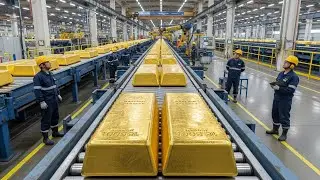 How Gold Is Processed in Factories: Step-by-Step Reality | Documentary