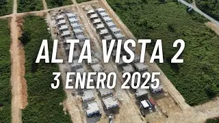 AVANCES ALTA VISTA 2 | VILLAS EN PUNTA CANA | 3 ENERO 2025 | LUIS LA PAZ