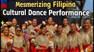Mesmerizing Filipino Cultural Dance Performance | Celebrating Heritage & Rhythm 🇵🇭