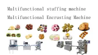 Multifunctional stuffing machine mooncake forming machine Multifunctional Encrusting Machine