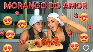MORANGO DO AMOR COM ARY NA COZINHA 👩‍🍳🍓 | EP. LINHA NA COZINHA!  #mirellasantos #morangodoamor