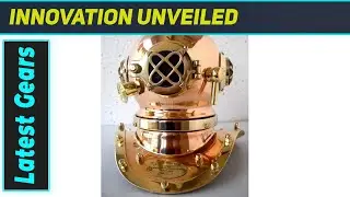 Stunning Antique Reproduction Diving Helmet: A Brilliant Home Decor Gift!