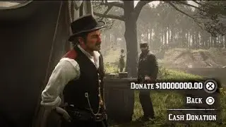 Dutch's Reaction If Arthur Donates 10000000.00 to the Camp - Nestan