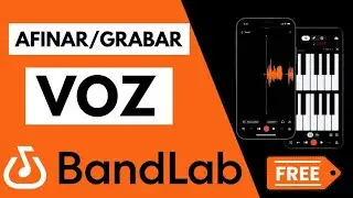 Como AFINAR tu VOZ Desde el Celu / Movil - AUTOTUNE Con Band Lab Gratis