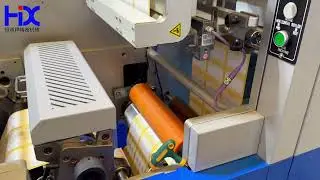 Work Demonstration of  Fully Automatic Single-Station Two-Color Printing and Die-Cutting Machine