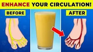 10 Miracle Drinks To Increase Circulation In Your Legs!
