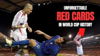 UNFORGETTABLE Red Cards in World Cup History