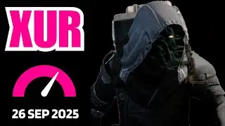 Where is XUR Today Destiny 1 D1 XUR Location and Official Inventory and Loot 26 Sep 2025, Sep/26/25