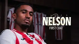 REISS NELSON'S first interview as a Brentford player 🔴🐝