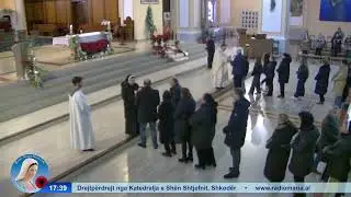 Mesha e shenjtë nga Katedralja e Shën Shtjefnit Shkodër
