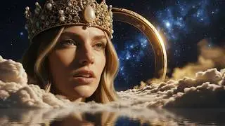 Celestial Gold 🌌 AI Fantasy Visuals with Calming Music (4K)