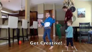 Movement Snack April 6: Tape Obstacle Course and Speed Ladder