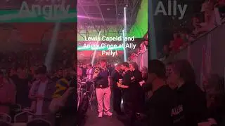 Angry Ginge and Lewis Capaldi at Ally Pally for semi-finals night #worlddartschampionship