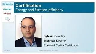 Energy efficiency and filter certification