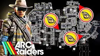 Все локации счетчиков Гейгера в ARC Raiders