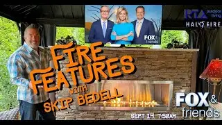 Outdoor Fire Features on FOX & Friends
