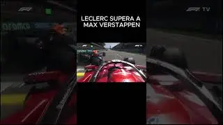 &iexcl;LECLERC LO ADELANTA! Charles SUPERA a Verstappen en ESPA&Ntilde;A F1