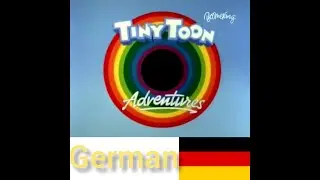 Tiny Toon adventures German Intro.Приключения Мультяшек Немецкая Озвучка.