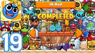Ball Blue-(Gameplay 19)-Todos Los Niveles -Juego Completo-