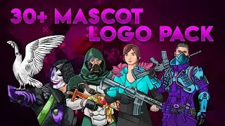 30+ PUBG mascot logo pack free download | Mad Eagle GFX