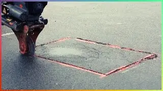 World's Fastest Modern Road Construction Machines Amazing Technology Extreme Asphalt Paving Machine