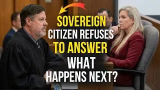 Sovereign Citizen Refuses to Answer &mdash; Judge Sends Him to Jail Instantly