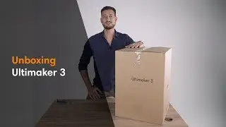 Unboxing Ultimaker 3 e primeiros passos