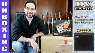 DV MARK Micro 50 CMT, Neoclassic 112 small, MB Super Power Cable - Unboxing
