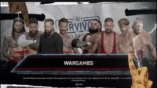 WWE2K25 Men’s War Game Prediction [GamesGiving all Time] ￼